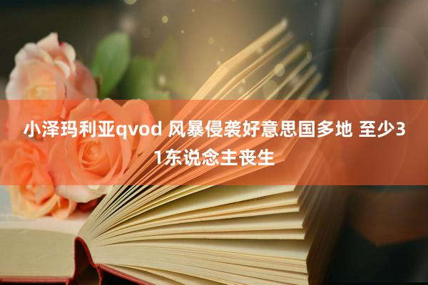 小泽玛利亚qvod 风暴侵袭好意思国多地 至少31东说念主丧生
